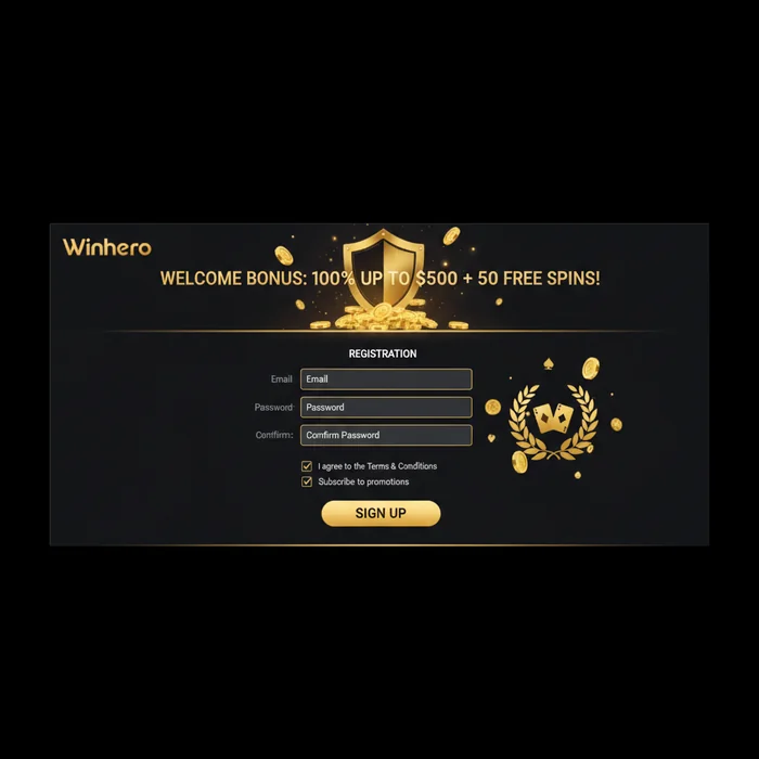 Winhero Casino Signup